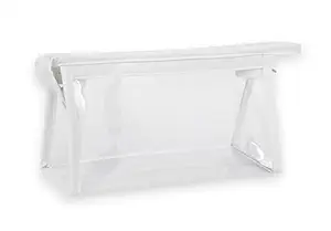 Stationary Transparent Pouch with Zipper Closing for Girls & Boys