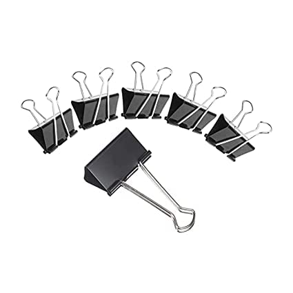 Binder Clips 25mm Black Set of 3 Dozen - Image 2
