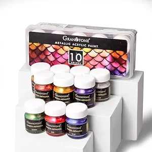 GRANOTONE Venezia Metallica Colors Kit - 10 Vibrant COLORS