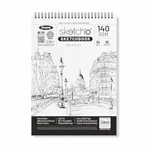 Anupam SketchO Sketch Book A4 Top Wiro Bound Drawing book