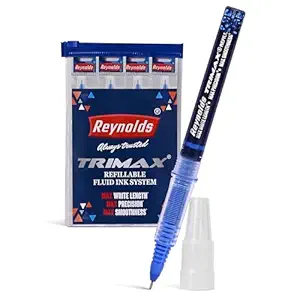 Reynolds TRIMAX Rollerball Pen Refills Set - 4 Refills Set