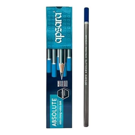 Apsara Absolute Extra Dark Pencils - Pack of 10 - Image 5