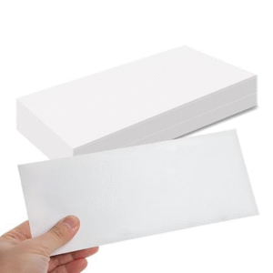 Premium White Cheque Size Paper Envelop