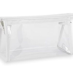 Stationary Transparent Pouch with Zipper Closing for Girls & Boys