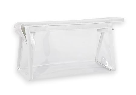 Stationary Transparent Pouch with Zipper Closing for Girls & Boys