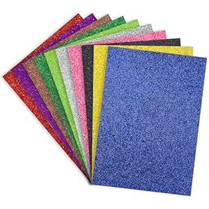 A4 Size Glitter Foam Sheets, for Art & Craft