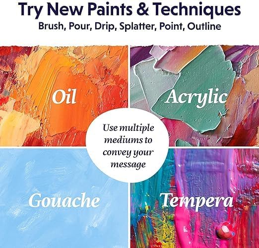 A4 Canvas Drawing Texture Papers - Set of 25 Sheets - Image 3