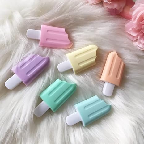 Cute Ice Cream Shape Theme Highlighters pen