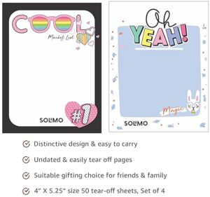 Writing Pads, 50 Pages Easy Tear Off Task Pad