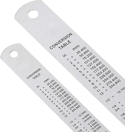 Stainless Steel Ruler Pack of 2 - Image 5