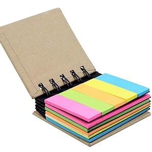 Pocket Size Spiral Sticky Note Pad