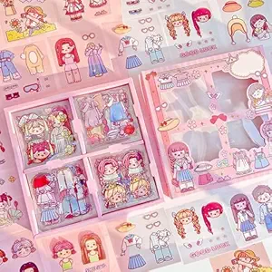 School Girl Theme Kawaii Stickers -100 Sheets