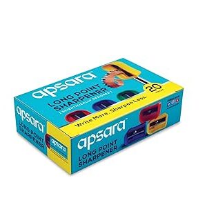 Apsara Long Point Sharpeners - Pack of 20