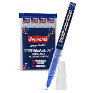 Reynolds TRIMAX Rollerball Pen Refills Set - 4 Refills Set