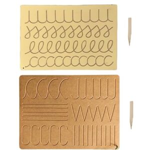 Wooden Tracing Board for Kids Educational Learning