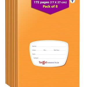 TARGET PUBLICATIONS Single Line Notebooks | 172 Ruled Pages
