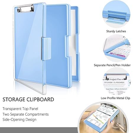 Heavy-Duty Side-Opening Clip Pad (Visible Top Panel) - Image 2