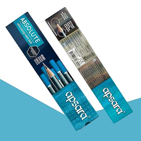 Apsara Absolute Extra Dark Pencils - Pack of 10 - Image 4