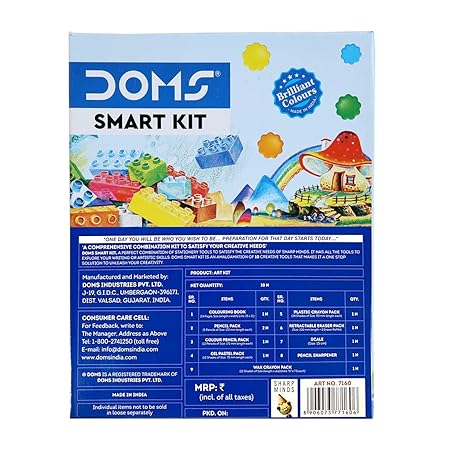 Doms Smart Kit | Comes With Transparent Zipper Bag - Image 4