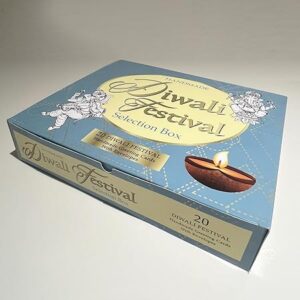 Handmade Greeting Cards For Diwali Festival - 20 Decorated Cards