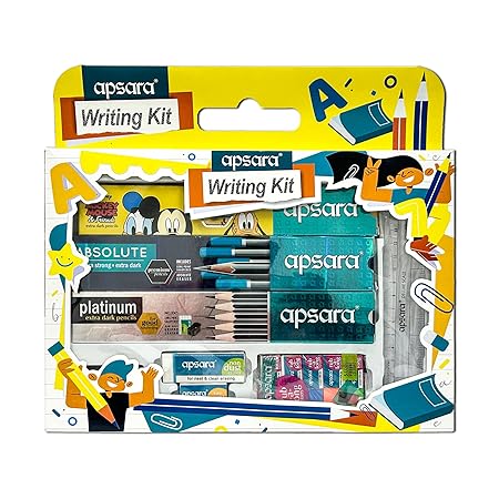 Apsara 250 Writing Kit (Blue/White)