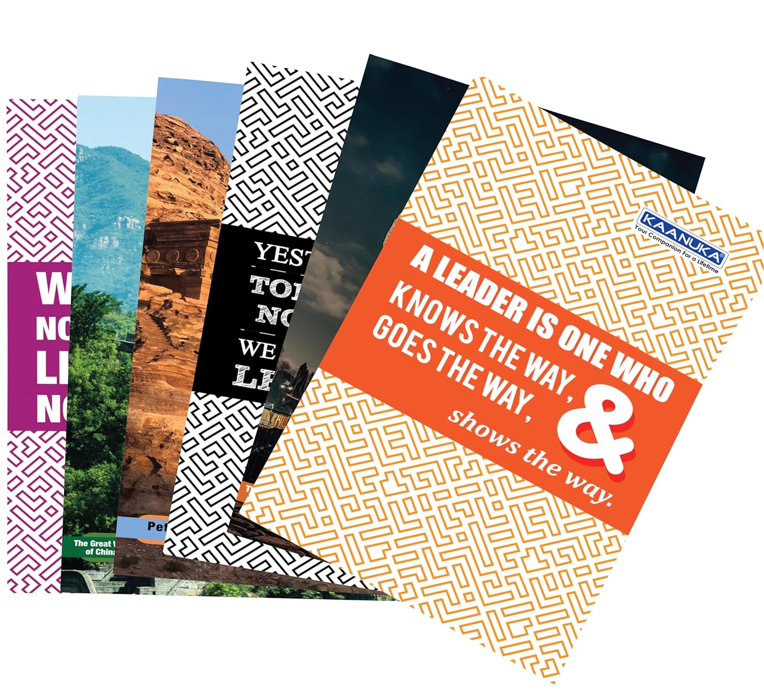 Long Size Notebook - 140 Pages, Ruled, Single Line